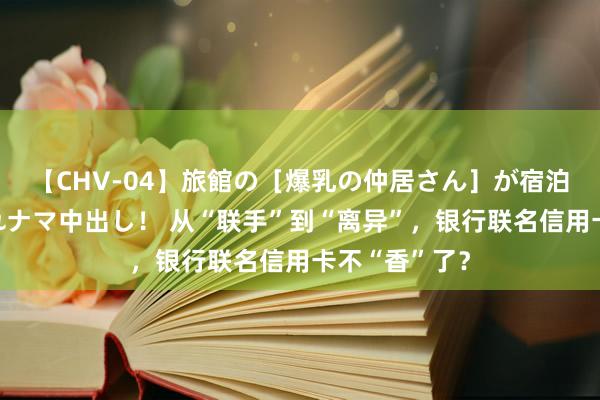 【CHV-04】旅館の［爆乳の仲居さん］が宿泊客に輪姦されナマ中出し！ 从“联手”到“离异”，银行联名信用卡不“香”了？